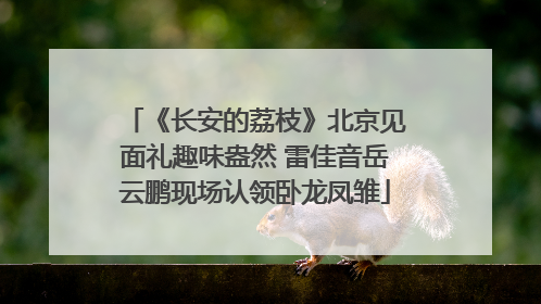 《长安的荔枝》北京见面礼趣味盎然 雷佳音岳云鹏现场认领卧龙凤雏