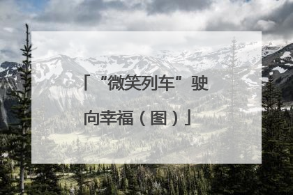 “微笑列车”驶向幸福（图）