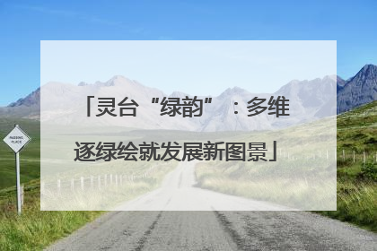 灵台“绿韵”：多维逐绿绘就发展新图景