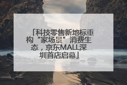 科技零售新地标重构“家场景”消费生态，京东MALL深圳首店启幕