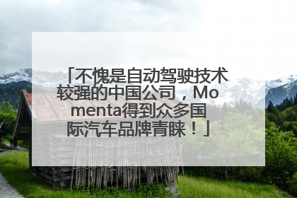 不愧是自动驾驶技术较强的中国公司，Momenta得到众多国际汽车品牌青睐！