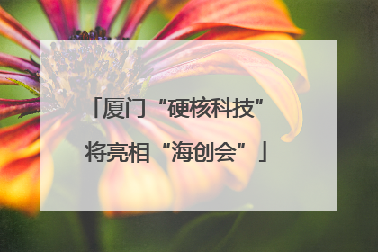 厦门“硬核科技” 将亮相“海创会”