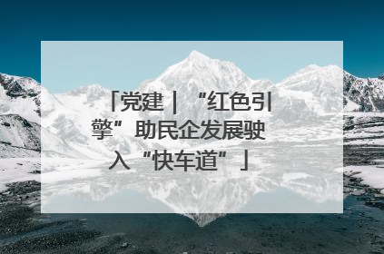 党建｜“红色引擎”助民企发展驶入“快车道”
