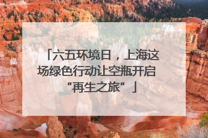 六五环境日，上海这场绿色行动让空瓶开启 “再生之旅”