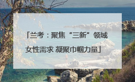 兰考：聚焦“三新”领域女性需求 凝聚巾帼力量