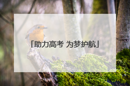 助力高考 为梦护航