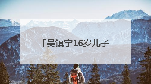 吴镇宇16岁儿子吴费曼因变化太大登上热搜，本人晒搞怪照：如果不喜欢现在的我可以离开