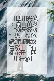 四川兴文：高山苗乡“避暑经济”热，特色旅游铺就致富路丨“石榴花开”四川行⑧
