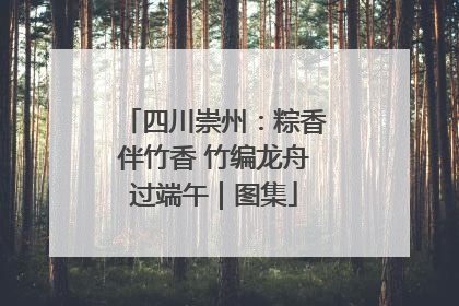 四川崇州：粽香伴竹香 竹编龙舟过端午｜图集