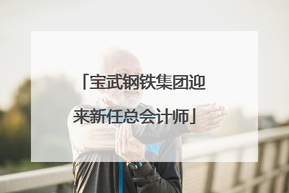 宝武钢铁集团迎来新任总会计师