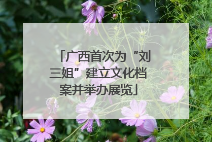 广西首次为“刘三姐”建立文化档案并举办展览
