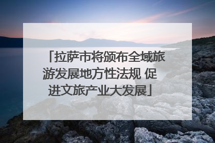拉萨市将颁布全域旅游发展地方性法规 促进文旅产业大发展