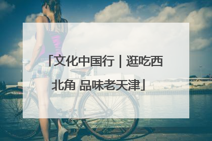 文化中国行｜逛吃西北角 品味老天津