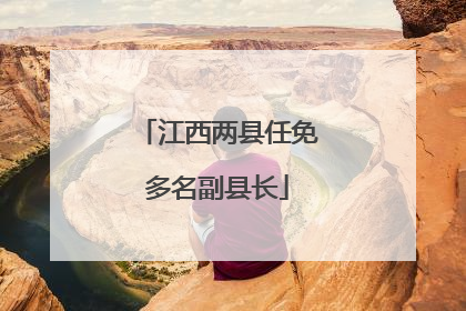江西两县任免多名副县长
