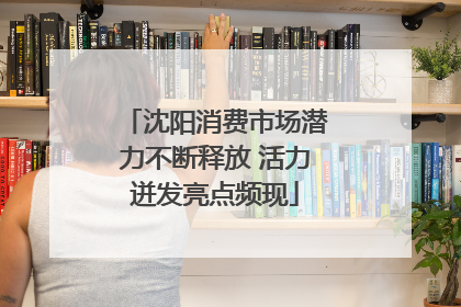 沈阳消费市场潜力不断释放 活力迸发亮点频现