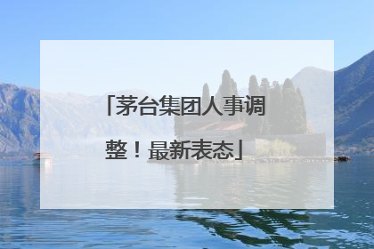 茅台集团人事调整！最新表态