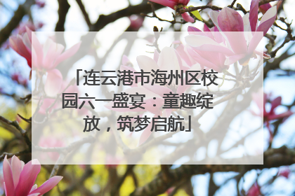 连云港市海州区校园六一盛宴：童趣绽放，筑梦启航