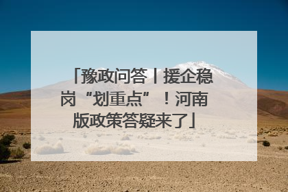 豫政问答丨援企稳岗“划重点”！河南版政策答疑来了