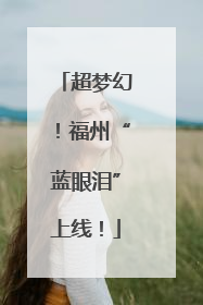 超梦幻！福州“蓝眼泪”上线！