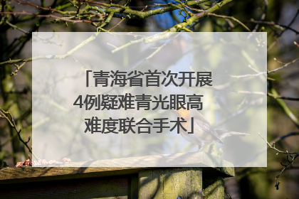 青海省首次开展4例疑难青光眼高难度联合手术