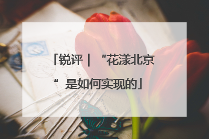 锐评｜“花漾北京”是如何实现的