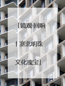 镜观·回响丨塞北明珠 文化瑰宝
