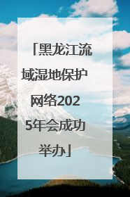 黑龙江流域湿地保护网络2025年会成功举办