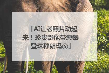 AI让老照片动起来！珍贵影像带您攀登珠穆朗玛⑤
