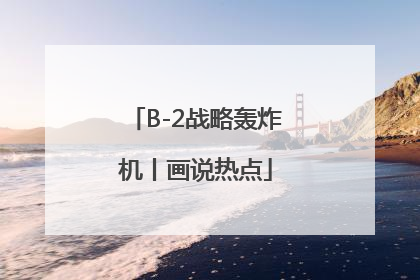 B-2战略轰炸机丨画说热点